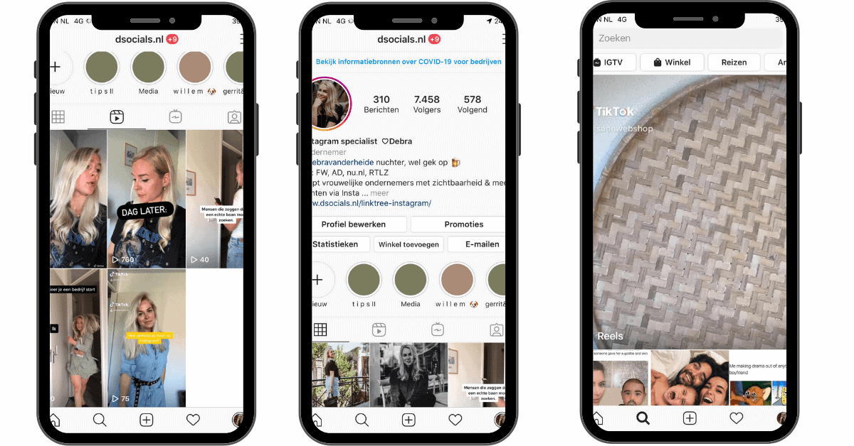 Instagram Reels uitleg